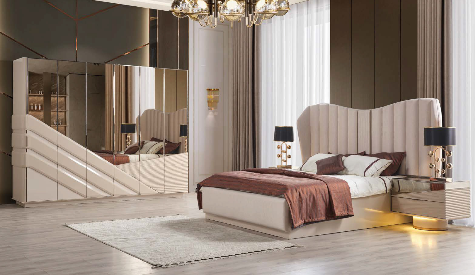 Deluxe Yatak Odası Takımı