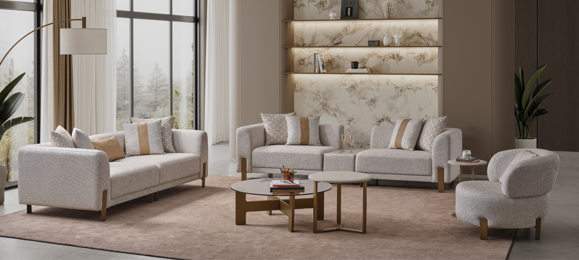 Hermes Koltuk Takımı Model 2