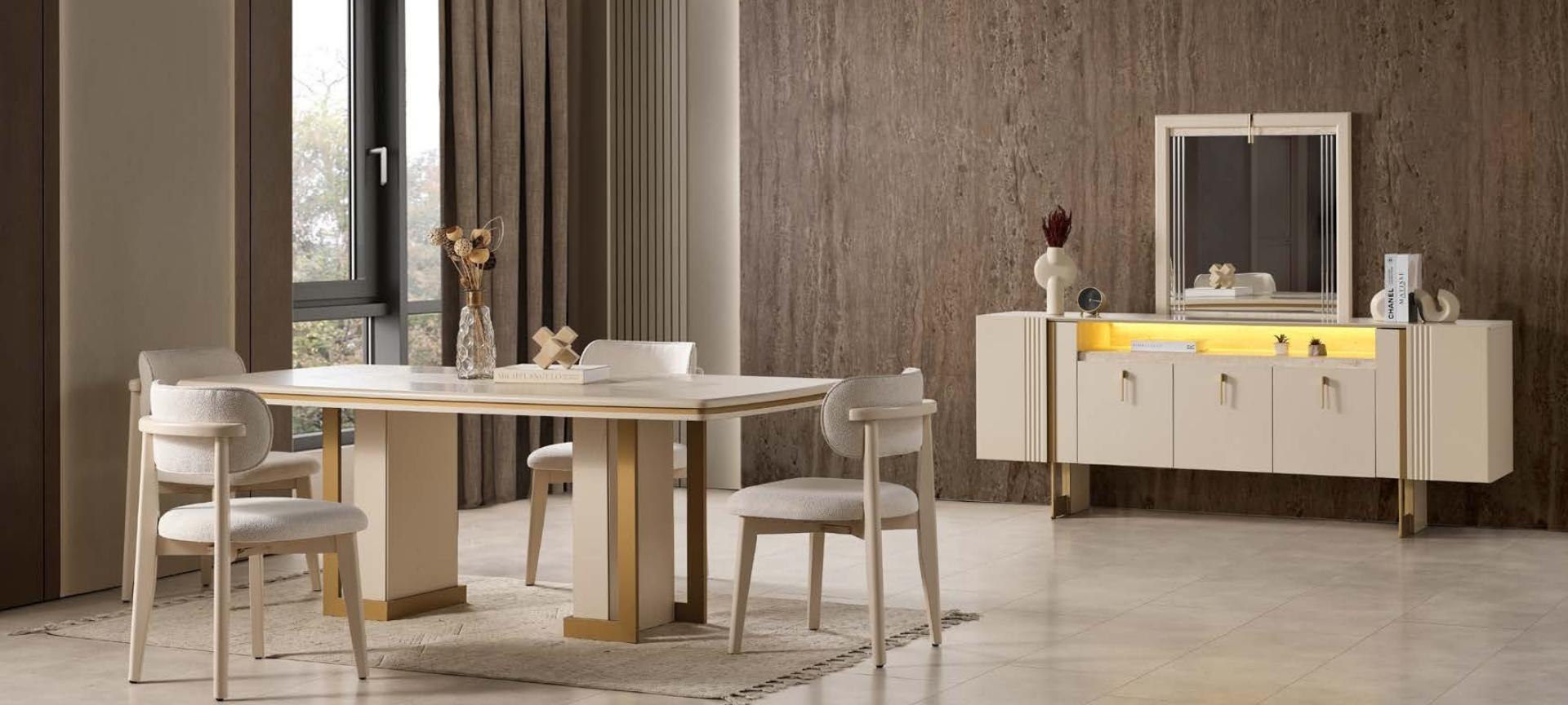 Moss Yemek Odası Takımı
