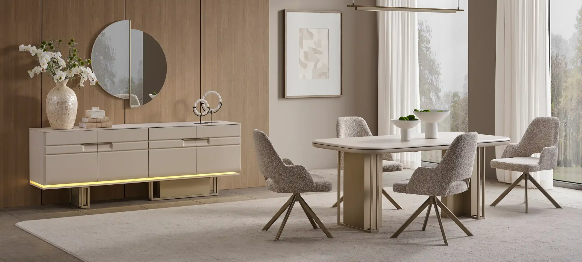 Nova Yemek Odası Takımı (Model 2)