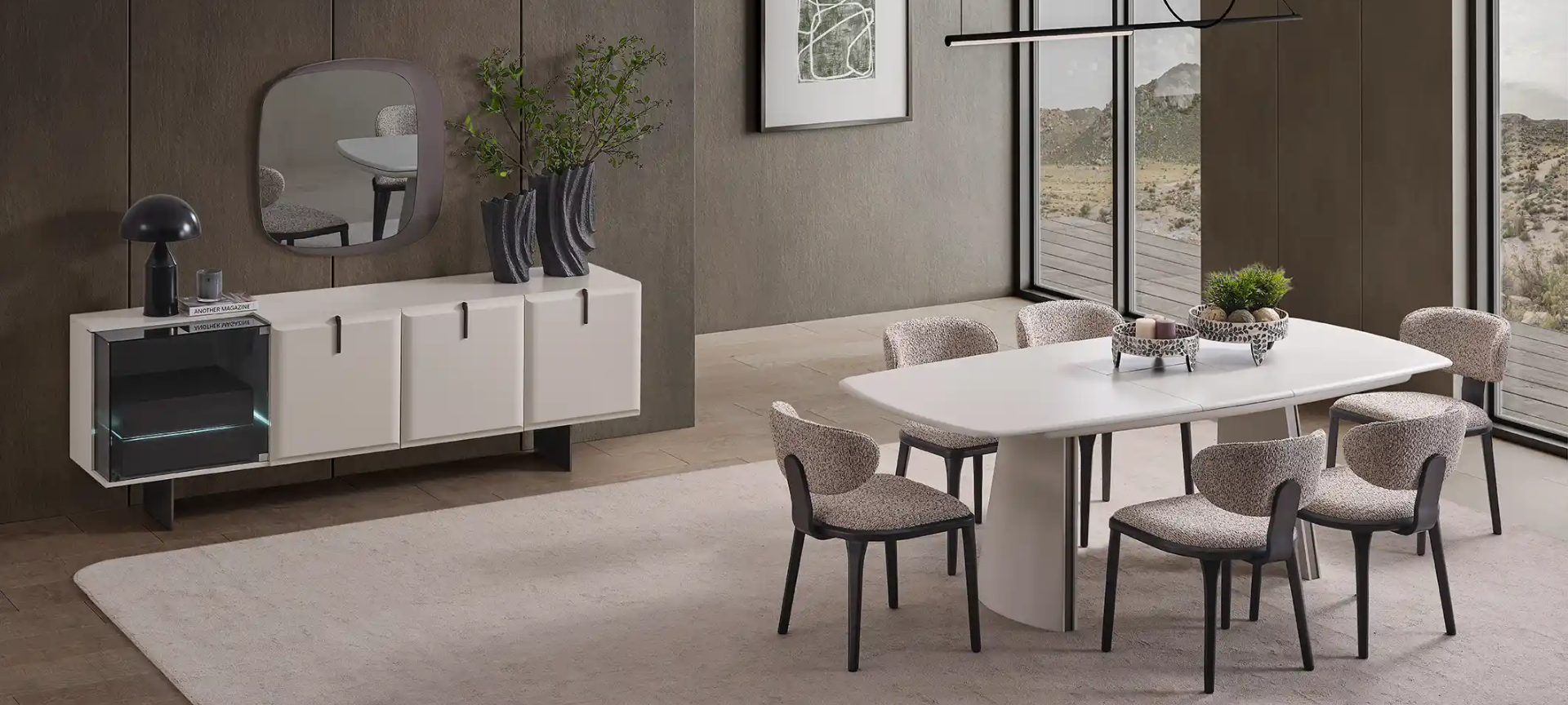 Vega Yemek Odası Takımı (Model 2)